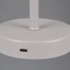 Trio R59151177 Jeff LED Dotyková stolní lampa | Teplá bílá | 15W | Šedá
