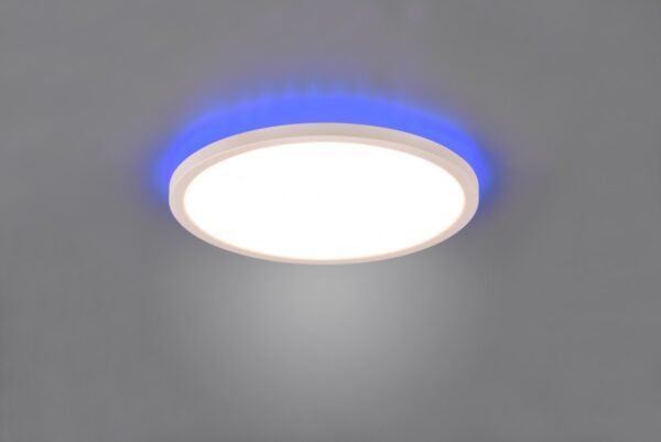 Trio R64371131 Aureo LED Stropní svítidlo s ovladačem | RGB | Variabilní | 18W | Bílá