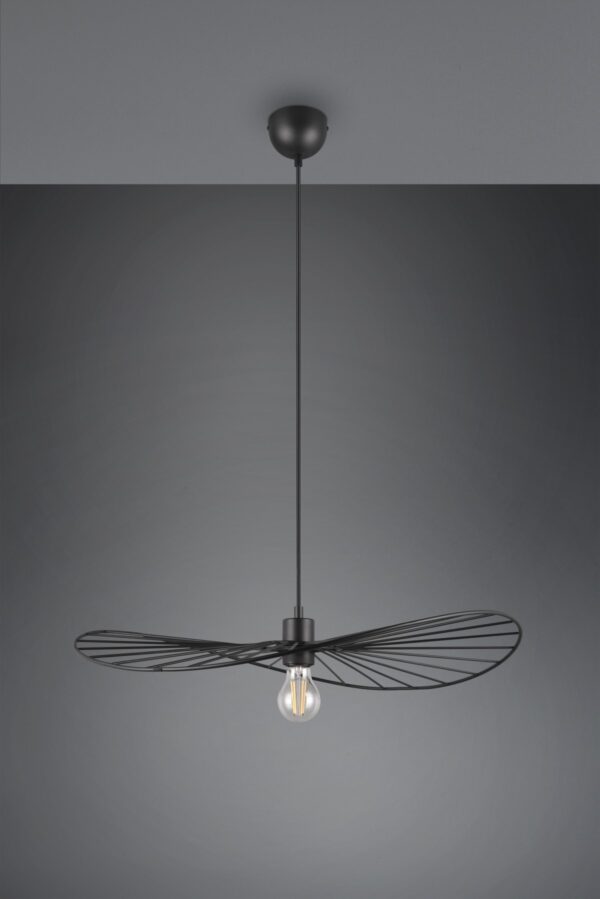 Trio R31451032 Chapeau Lustr | E27 | Černá