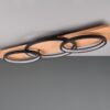 Trio 641110332 Barca LED Přisazené stropní svítidlo | Teplá bílá | 40W | Černá