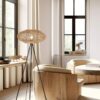 Trio 412300136 Hedda Stojací lampa | E27 | Černá