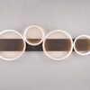 Trio 643810487 Madera LED Přisazené stropní svítidlo | Teplá bílá | 44W | Kov