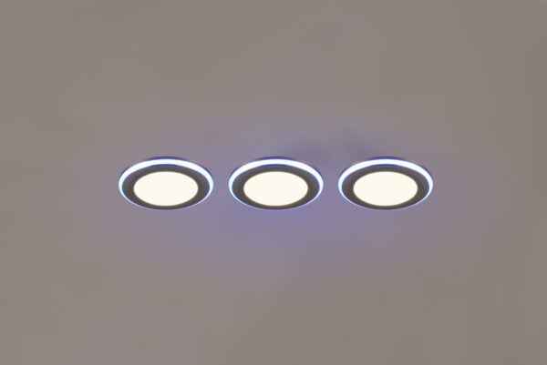 Trio 653610306 Argus LED Bodové svítidlo | RGB | Teplá bílá | 3X4W | Chrom | Kov