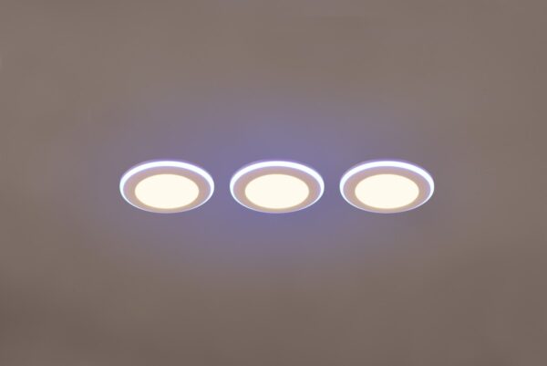Trio 653610331 Argus LED Bodové svítidlo | RGB | Teplá bílá | 3X4W | Bílá