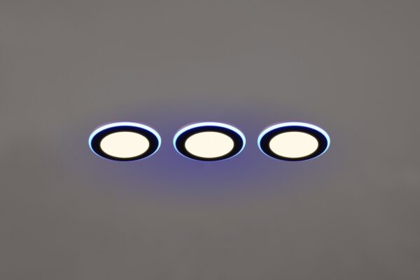 Trio 653610332 Argus LED Bodové svítidlo | RGB | Teplá bílá | 4W | Černá