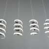 Trio R34184106 Laola LED Lustr | Přírodní bílá | 8W | Chrom | Kov