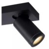 Lucide 09930/10/30 LED bodové svítidlo | Teplá bílá | 2x5W | Černá
