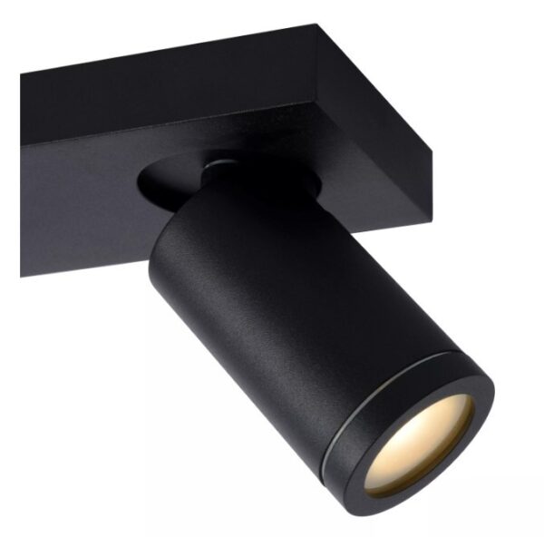 Lucide 09930/10/30 LED bodové svítidlo | Teplá bílá | 2x5W | Černá