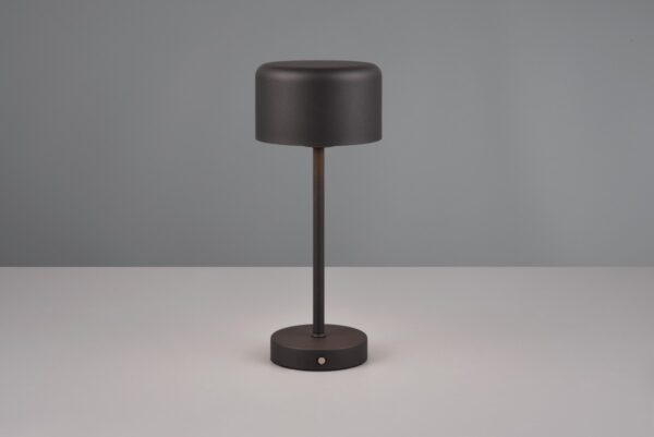 Trio R59151132 Jeff LED Dotyková stolní lampa | Teplá bílá | 15W | Černá