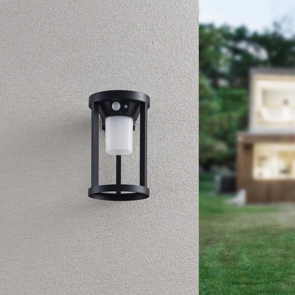 Trio 241069132 Carmo LED Solární svítidlo | Teplá bílá | 2W | Černá