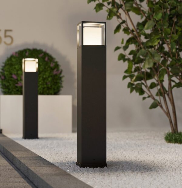 Trio 477860142 Witham LED Zahradní sloupkové světlo | Variabilní | 14,5W | Černá