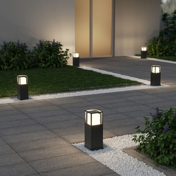 Trio 577860142 Witham LED Zahradní sloupkové světlo | Variabilní | 14,5W | Černá