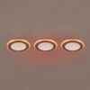 Trio 653610306 Argus LED Bodové svítidlo | RGB | Teplá bílá | 3X4W | Chrom | Kov