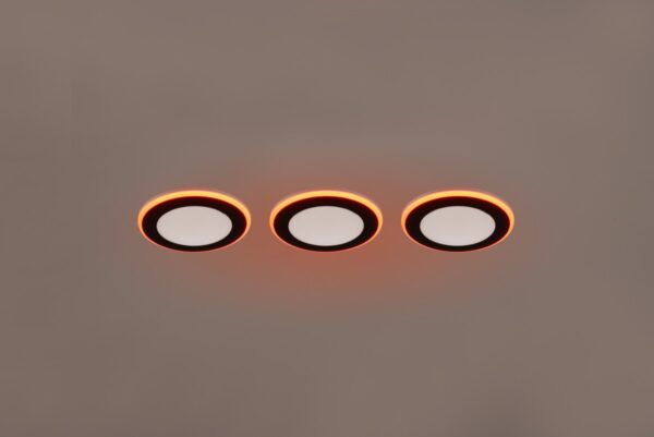 Trio 653610332 Argus LED Bodové svítidlo | RGB | Teplá bílá | 4W | Černá
