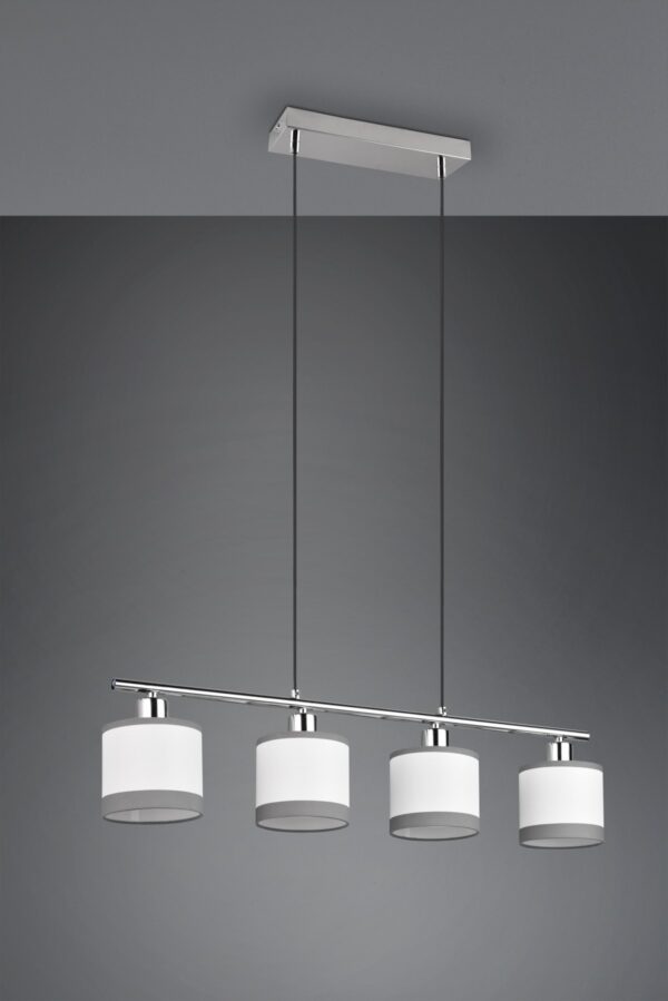 Trio R31554006 Davos Lustr | E14 | Bílá