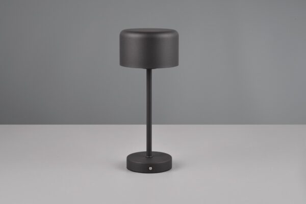Trio R59151132 Jeff LED Dotyková stolní lampa | Teplá bílá | 15W | Černá