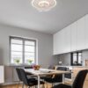 Trio R64133131 LED ventilátor Nybro 1x30W | 3500lm | 2700-6500K | IP20 - WIZ technologie, oscilační funkce, 3 rychlostní stupně, integrovaný stmívač, nastavitelná barva světla, funkce paměti, funkce nočního světla, ovládání dálkovým ovladačem, časový spín