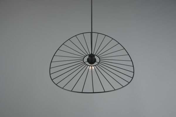 Trio R31451032 Chapeau Lustr | E27 | Černá