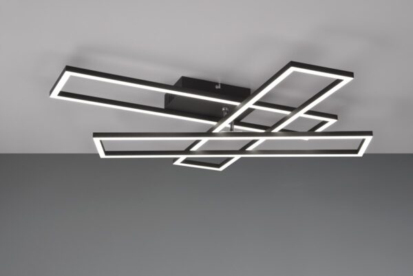 Trio R64423132 Corso LED stropní svítidlo | Variabilní | 36W | Černá