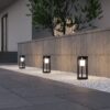 Trio 541069132 Carmo LED Zahradní sloupkové světlo | Teplá bílá | 2W | Černá