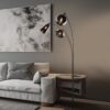 Trio 417000332 Lumina Stojací lampa | E14 | Černá