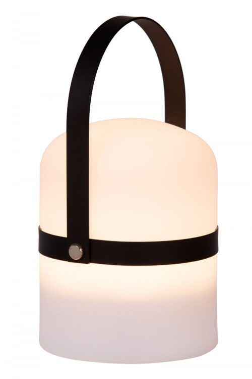 Lucide 06802/01/30 LED stolní lampička | Teplá bílá | Bílá | Černá | 0,3W