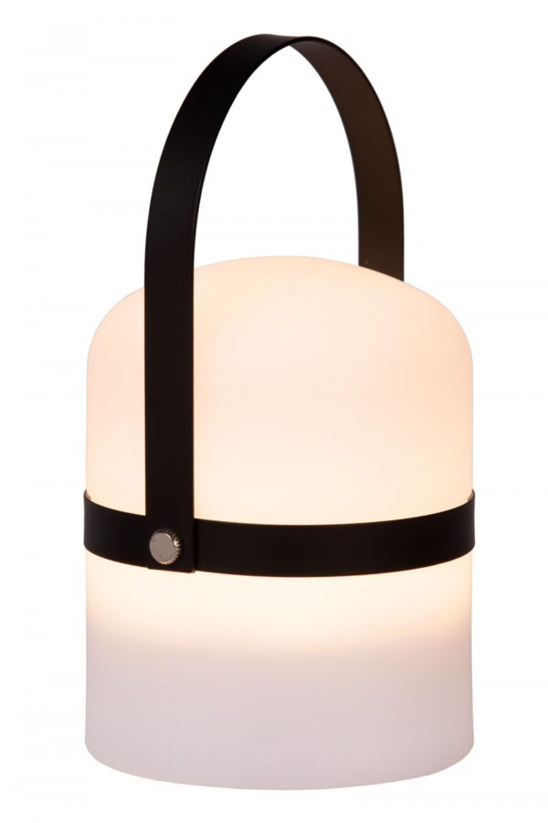 Lucide 06802/01/30 LED stolní lampička | Teplá bílá | Bílá | Černá | 0,3W | 1