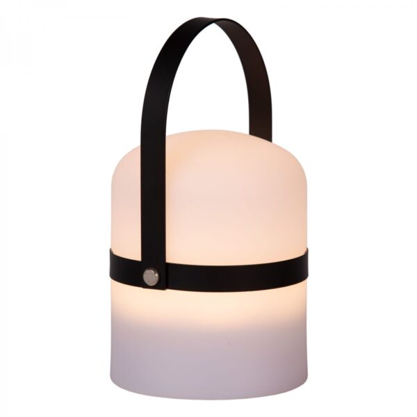 Lucide 06802/01/30 LED stolní lampička | Teplá bílá | Bílá | Černá | 0,3W | 5