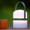 Lucide 06802/01/33 LED stolní lampička | Teplá bílá | Bílá | Zelená | 0,3W