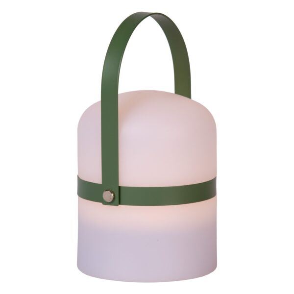 Lucide 06802/01/33 LED stolní lampička | Teplá bílá | Bílá | Zelená | 0,3W