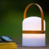 Lucide 06802/01/43 LED stolní lampička | Teplá bílá | Bílá | Hnědá | 0,3W