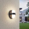 Trio R24256232 Limeira LED Nástěnné venkovní světlo | Teplá bílá | 3,5W | Černá