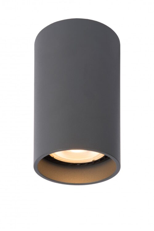 Lucide 09915/06/36 Delto LED bodové svítidlo | Teplá bílá | Šedá | 5W