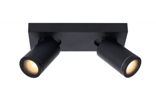 Lucide 09930/10/30 LED bodové svítidlo | Teplá bílá | 2x5W | Černá