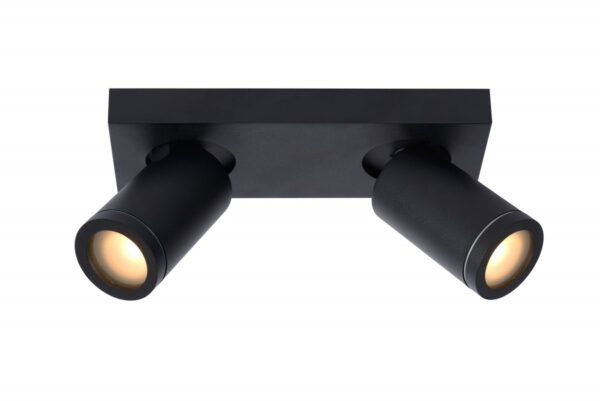 Lucide 09930/10/30 LED bodové svítidlo | Teplá bílá | 2x5W | Černá
