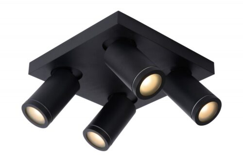 Lucide 09930/20/30 LED bodové svítidlo | Teplá bílá | 4x5W | Černá