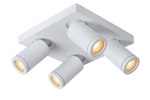 Lucide 09930/20/31 LED bodové svítidlo | Teplá bílá | 4x5W | Bílá