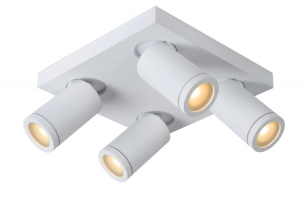 Lucide 09930/20/31 LED bodové svítidlo | Teplá bílá | 4x5W | Bílá