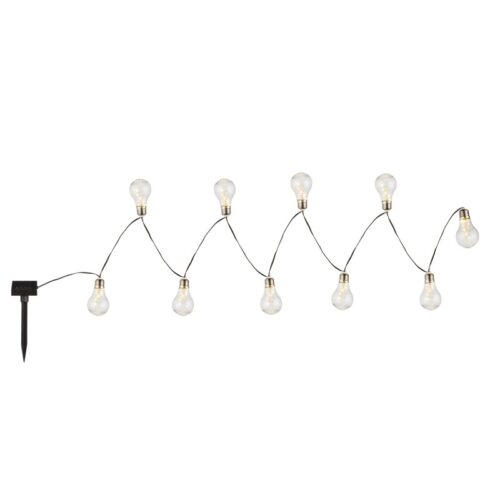 Globo 33708-10 LED venkovní svítidlo | Teplá bílá | Šedá | 10x0,3W