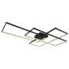 Globo 67227-100B LED Přisazené stropní svítidlo | Variabilní | Černá | 100W