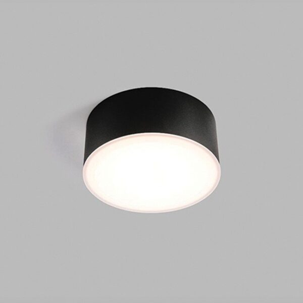 LED2 1010153 Button Ii LED bodové svítidlo | Teplá bílá | Černá | 12W