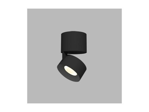 LED2 11508333 Klip On LED bodové svítidlo | Teplá bílá | Černá | 11W