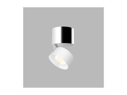LED2 11508351 Klip On LED bodové svítidlo | Teplá bílá | Bílá | Chrom | Kov | 11W