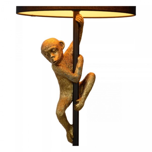 Lucide 10702/81/30 Extravaganza Chimp Stojací lampa | E27 | Černá