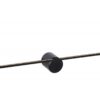 Lucide 12201/60/30 Mizar LED nástěnní svítidlo | Teplá bílá | 6W | Černá