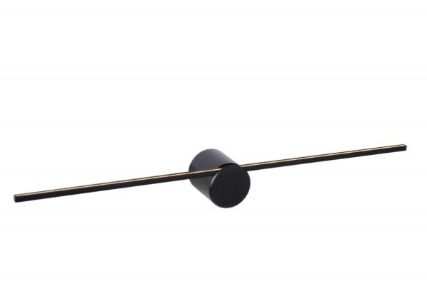 Lucide 12201/60/30 Mizar LED nástěnní svítidlo | Teplá bílá | 6W | Černá