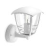 Philips 15380/31/16 Creek Nástěnné venkovní světlo | E27 | Bílá