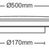 Philips 8719514432109 Ozziet LED stropní svítidlo | Přírodní bílá | 36W | Bílá | 11
