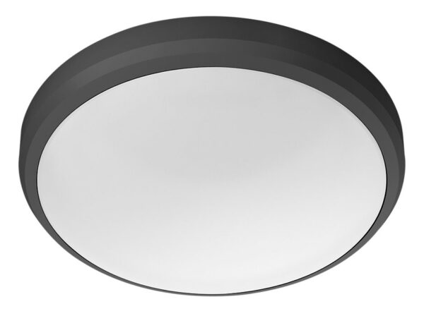 Philips 8719514417878 Doris LED Stropní venkovní světlo | Teplá bílá | Černá | 6W