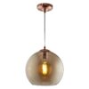 Searchlight 96001635AM Balls Lustr | E27 | Barevný kov | Mosaz
